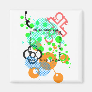 denken Sie außerhalb des Kastens Magnet