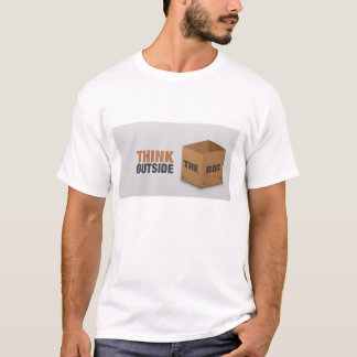 Denken Sie außerhalb des Kastens T-Shirt