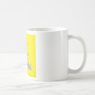 Denken Sie außerhalb des Tetraeders Kaffeetasse