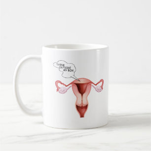 DENKEN SIE AUSSERHALB MEINES KASTENS -- KAFFEETASSE