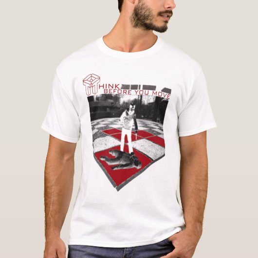 denken Sie b4 T-Shirt (Vorderseite)