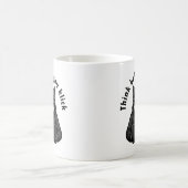 Denken Sie bevor Sie klicken - Cyber-Sicherheit Kaffeetasse (Mittel)