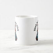 Denken Sie bevor Sie klicken - Cyber-Sicherheit Kaffeetasse (Mittel)