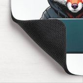 Denken Sie bevor Sie klicken - Cyber-Sicherheit Mousepad (Ecke)