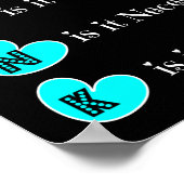 Denken Sie, bevor Sie sprechen, Familienposter Poster (Ecke)