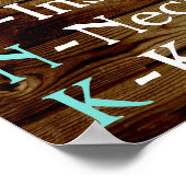 Denken Sie, bevor Sie sprechen Lehrer Poster (Ecke)