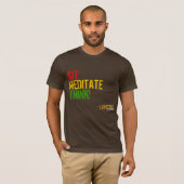 Denken Sie! (Brown) T-Shirt (Vorne ganz)