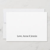 Denken Sie daran, als wir sagten, wir haben eine S Ankündigung (Rückseite)