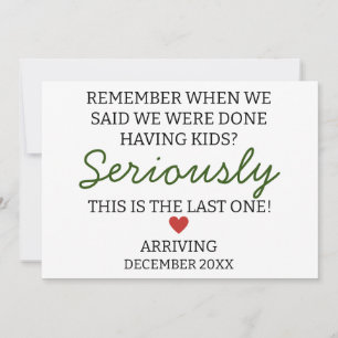 Denken Sie daran, als wir sagten, wir haben eine S Ankündigung