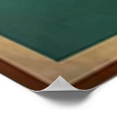 Denken Sie daran, das lustige Katzenposter zu wisc Poster (Ecke)