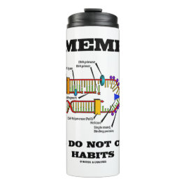 Denken Sie daran, dass Gene keinen Habitate-DNA-Sp Thermosbecher