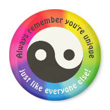 Denken Sie daran, dass Sie einzigartig sind, genau