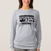 Denken Sie daran, dass Sie phantastisch sind T-Shirt (Vorderseite)