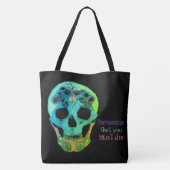 Denken Sie daran, dass Sie silberne Halskette die Tasche (Rückseite)