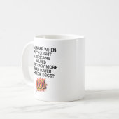 Denken Sie daran, dass wir über einen niedrigeren  Kaffeetasse (Vorderseite Links)