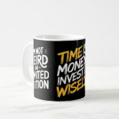 Denken Sie daran, dass Zeit Geld ist.... Benjamin Kaffeetasse (Vorderseite Links)