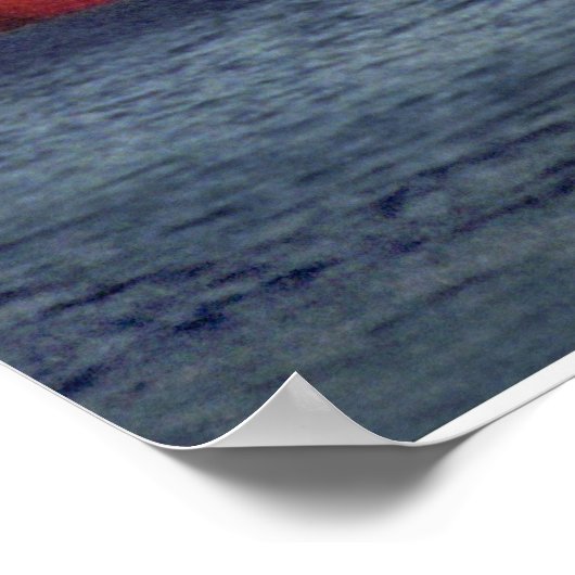 Denken Sie daran... Der Edmund Fitzgerald Poster (Ecke)