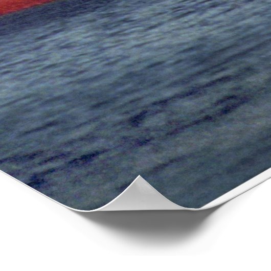 Denken Sie daran... Der Edmund Fitzgerald Poster (Ecke)