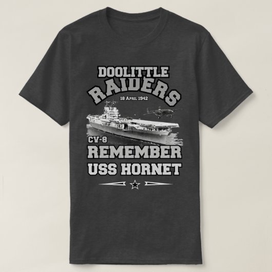 Denken Sie daran, Doolittle Riders 1942 Pearl Harb T-Shirt (Design vorne)