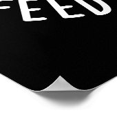 Denken Sie daran, Ihr Gehirn Anatomie Pun Dunkel B Poster (Ecke)