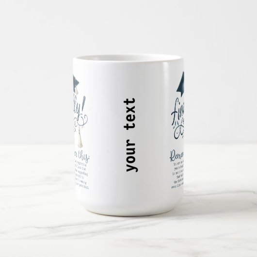 Denken Sie daran Kaffeetasse (Mittel)