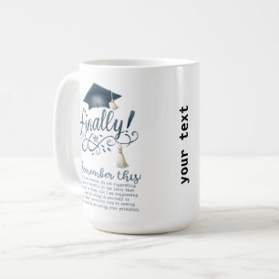 Denken Sie daran Kaffeetasse