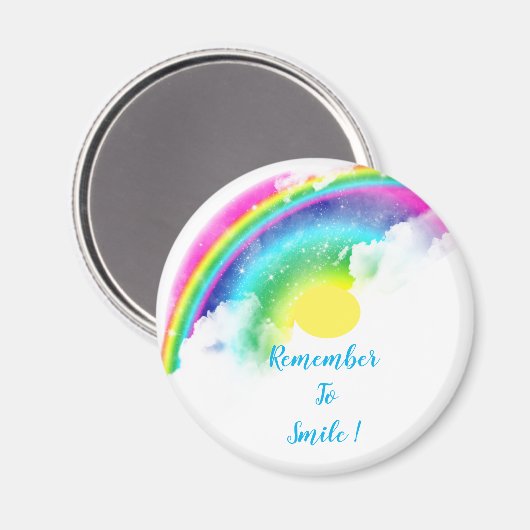 Denken Sie daran, Magnet zu lächeln (Vorderseite/Rückseite)