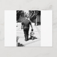 Denken Sie daran, Polizist zu betreuen