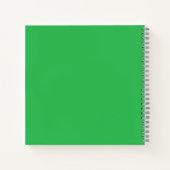 Denken Sie daran, Rote Rose Blume Notebook zu blüh Notizblock (Rückseite)