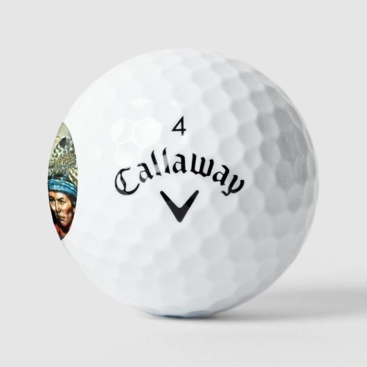 Denken Sie daran, sie 3pk Callaway Golf Balls Golfball (Logo)