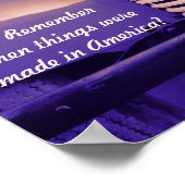 Denken Sie daran, wann das Poster-Papier (Matte) Poster (Ecke)