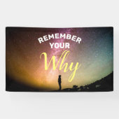 Denken Sie daran, warum Motivierend Banner (Horizontal)