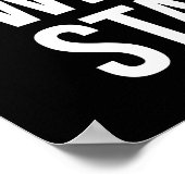 Denken Sie daran, warum Sie angefangen haben - Mot Poster (Ecke)