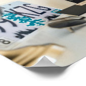 Denken Sie daran, warum Sie Motivation Spaß begonn Poster (Ecke)