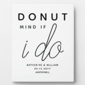 Denken Sie daran, wenn ich einfache Gastgeschenk H Fotoplatte (Vorderseite)