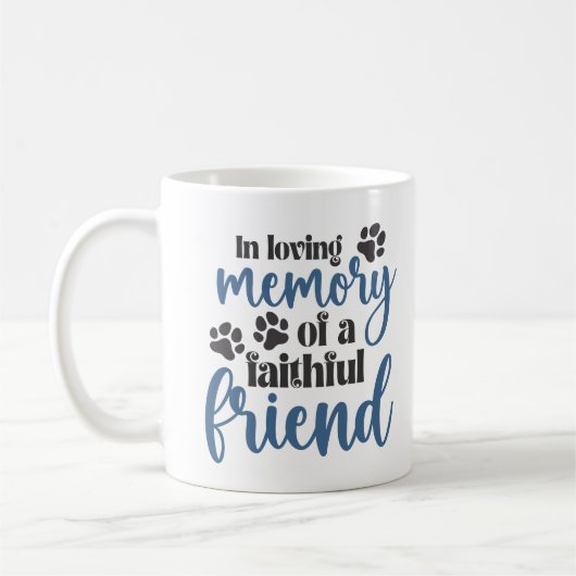 Denken Sie daran, wenn Sie die Erinnerung an einen Kaffeetasse (Links)