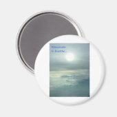 Denken Sie daran zu atmen Magnet (Vorderseite/Rückseite)