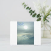 Denken Sie daran zu atmen Postkarte (Stehend Vorderseite)