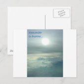 Denken Sie daran zu atmen Postkarte (Vorne/Hinten)