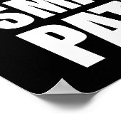 Denken Sie darüber nach, das Patriarchat zu zersch Poster (Ecke)