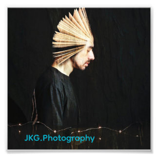 Denken Sie darüber nach Fotodruck