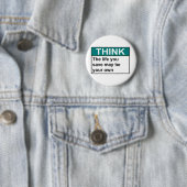 DENKEN Sie das Leben Sie, kann Save Ihr Selbst Button (Beispiel)