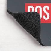 Denken Sie, dass Positiv Positiv ist Zitat Mousepad (Ecke)