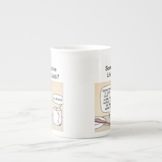 Denken Sie, dass Sie eine schlechte Job Tasse (Vorderseite)