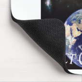 denken Sie die kosmische globale Tat Mousepad (Ecke)