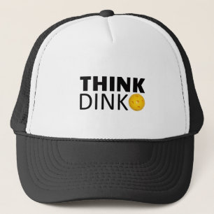 Denken Sie Dink (Pickleball) Truckerkappe