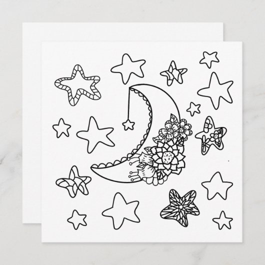 Denken Sie einfach über Sie nach | Erwachsenenfarb (Vorne/Hinten)