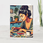 Denken Sie einfach über Sie nach | Freundschaftska Karte (Vorderseite)