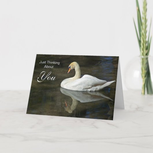 Denken Sie einfach über Sie nach Karte (Vorderseite)