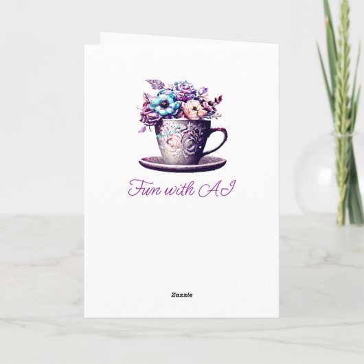 Denken Sie | Freundschaft Karte (Rückseite)